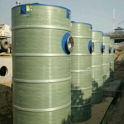 Good price Asansör ve boru ile FRP üzerinde entegre ön döküm kanalizasyon pompa istasyonu malzemesi çevrimiçi