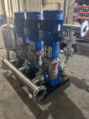 Good price Frekans yükseltici su pompası Su Temini ekipmanı 1 bekleme 1 başlatma . Borulu ve basınç tanklı SS304 malzeme pompası çevrimiçi