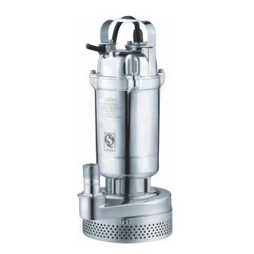 QDX 1.5HP Paslanmaz Çelik Dalgıç Su Pompası temiz suda kullanım