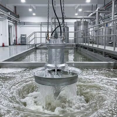 İyi fiyat Elektriğe dayalı daldırılabilir karıştırıcı, atık su arıtma ve kimyasal karıştırma için uygun 0.85 ila 22 kilovatlık nominal güç aralığı çevrimiçi