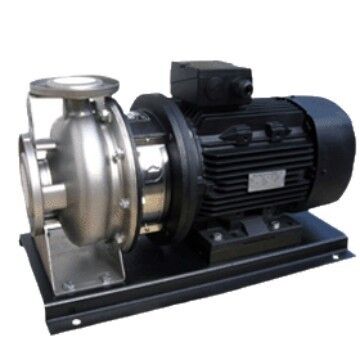 İyi fiyat 2900-3450 Rpm ZS Paslanmaz Çelik yatay tek kademeli santrifüj pompa 50 60 Hz frekans dayanıklı korozyona dayanıklı çevrimiçi