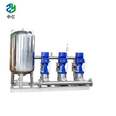 Good price Frekans yükseltici su pompası Su Temini ekipmanı 1 bekleme 1 başlatma . Borulu ve basınç tanklı SS304 malzeme pompası çevrimiçi